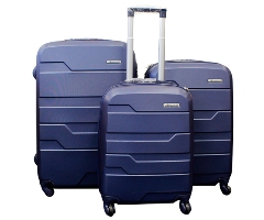 Travelwize Nimbus 3 Piece Hard Shell Luggase Case