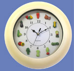 Veg Wall Clock