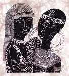 Maasai marriage Heidi Lange Prints