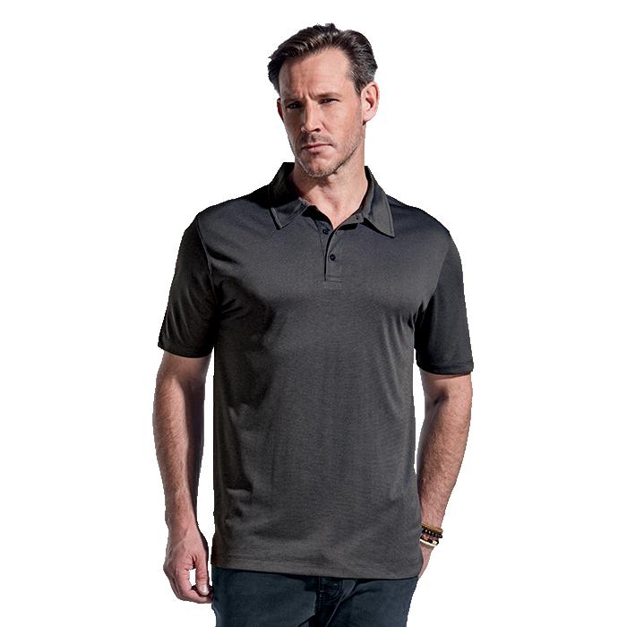 Barron Mens Zephyr Golfer - Avail in: Charcoal Melange, Cobalt M