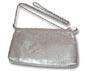 Silver  Mesh  evening bag / handbag with shoulder strap