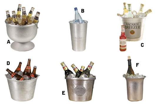 Aluminium Ice Buckets