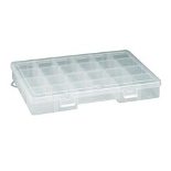 Big Jim Professional 35x22cm Organiser (Clear)- Clear  - Min Ord