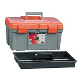 Big Jim 48cm Toolbox- Grey / Orange - Min Order: 4 pcs