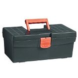 Big Jim 32cm Compact Toolbox- Black  - Min Order: 6 pcs