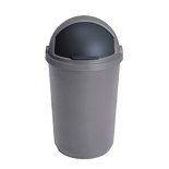 50L Lift Bin L 410 x W410 x H600 mm- Silver  - Min Order: 5 pcs