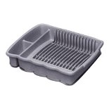 Dishdrainer Small   L403 x W320 x H89 mm- Silver  - Min Order: 5