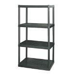 Maxi 4 Tier Shelf- Black