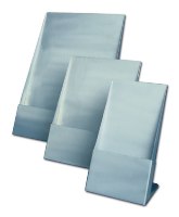 Dl Brochure Holder Slanted - Avail In: Aluminium, Black, White,