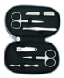 Manicure set in nylon case