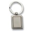 Metal keyring rectangular