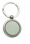 Metal keyring round