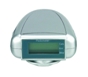 Pedometer Pocket Radio Silver