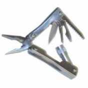Pocket Stainless Steel Tool with LED Light