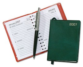 PVC Slip-on Cover Pocket Diary
(Wire-bound) - Custom
