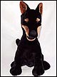 Doberman 50cm - Soft, Cuddly Teddy Bear