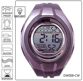 Fully customisable Multi Function Digital Wrist Watch - Design 2