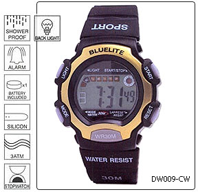Fully customisable Multi Function Digital Wrist Watch - Design 3