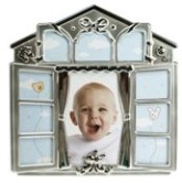 Photo Frame Silver - Baby House - 10 Windows