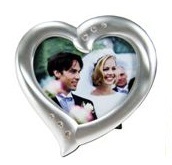 Heart Picture Frame - aluminium (4 * 4 inch)