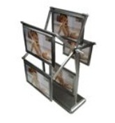 Pewter Ferris Wheel Picture Frame - Small
