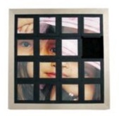 Prewter Picture Frame - 15 Windows