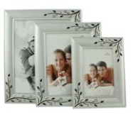 Aluminium Flower Pattern Photo Frame (4 * 6 inch)