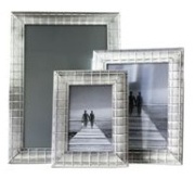 Pewter Block Design Picture Frame (4 * 6 inch)