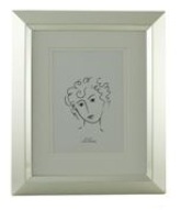 Matt Silver Frame with Inlay (8 * 10 inch)