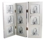 Aluminium Two Tone Photo Frame - 9 Windows