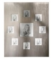 Aluminium Picture Frame - 9 Windows