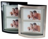 Black Aluminium Picture Frame - 2 up (6 * 4 inch)