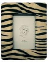 Fabric Photo Frame - Zebra Design (4 * 6 inch)