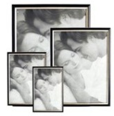 Wooden Photo Frame with Silver Trim (12 * 16 inch)