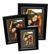 Black Wooden Photo Frame  (6 * 8 inch)