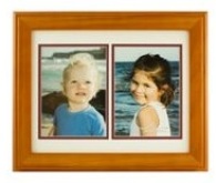 Wooden Photo Frame with Insert - 2 Windows (6 * 8 inch)