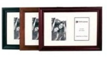 Inverted Wooden Picture Frame - 2 Windows - Available In Black,