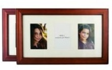 Matt Inlay Wooden Photo Frame - 3 windows (4 * 6 inch) Available