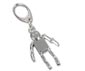 Silver Robot Keyring "William