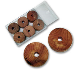 CEDAR HANGER RINGS (12 PER BOX)