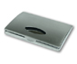 BUSINESS CARD HOLDER  SHINY OVAL