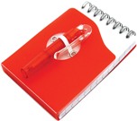Pocket Notebook Available in: Black , Red , White