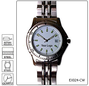 Fully customisable Standard Metal Executive Wrist Watch With Day