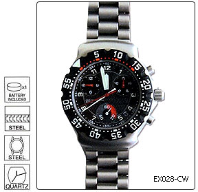 Fully customisable Standard Metal Executive Wrist Watch With Day