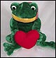 Freddy Frog   - Soft, Cuddly Teddy Bear