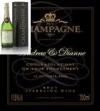 Champagne with Personalised Label - Design 17