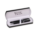 Mark Twain luxury gift set \"Mississippi\" includes metal rollerba