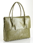 Jekyll & Hide Crunch Leather Leather Handbag 213234 - Sand, Grey