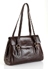 Jekyll & Hide Athena Leather Handbag 213289 - Black, Brown