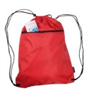 Nylon sports bag with zip pocket, light weight and ideal for the